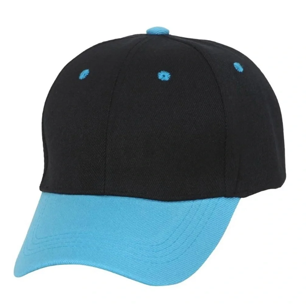 NWOT Black and Turquoise Blue Baseball Cap
